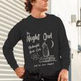 Night Owl Book Club Bookish Book Lover Tee Unisex Long Sleeve T-Shirt