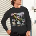 Nothing Beats Reading Book Librarian Across America Kids Unisex Long Sleeve T-Shirt