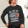 Nothing Beats Reading Rock Paper Scissors Book Lover Unisex Long Sleeve T-Shirt Nothing Beats Reading Rock Paper Scissors Book Lover Unisex Long Sleeve T-Shirt