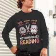 Nothing Goes Beyond Reading Rock Paper Scissors Book Unisex Long Sleeve T-Shirt