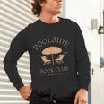 Poolside Book Club Summer Reading Book Lover Swimming Shirt For Men Women Unisex Long Sleeve T-Shirt