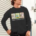 Preppy 100 Days Of School Goose Coffee Books Teacher Life Unisex Long Sleeve T-Shirt
