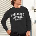 Proud Published Author 2025 Mom Dad Vintage Poet Book Writer Unisex Long Sleeve T-Shirt Proud Published Author 2025 Mom Dad Vintage Poet Book Writer Unisex Long Sleeve T-Shirt