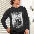 PROUDLY ANTI-SOCIAL MEMBER OF THE Introverted Book Club Unisex Long Sleeve T-Shirt