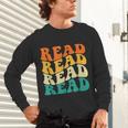 Read Read Read Read Book Lover Reading Bookworm Reader Unisex Long Sleeve T-Shirt