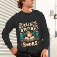Read More Books Camping Outdoors Travel Campfire Smores Unisex Long Sleeve T-Shirt