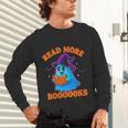 Read More Books Halloween Book Cute Ghost Reading Teaching Unisex Long Sleeve T-Shirt Read More Books Halloween Book Cute Ghost Reading Teaching Unisex Long Sleeve T-Shirt
