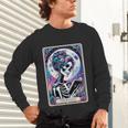 The Reader Tarot Card Reading Skeleton Skull Book Lover Unisex Long Sleeve T-Shirt The Reader Tarot Card Reading Skeleton Skull Book Lover Unisex Long Sleeve T-Shirt