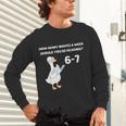 Reading 6-7 Silly Goose Read Books Bookish Bookworm Unisex Long Sleeve T-Shirt Reading 6-7 Silly Goose Read Books Bookish Bookworm Unisex Long Sleeve T-Shirt