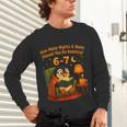 Reading 6 7 Six Seven Meme English Teacher Book Lover Unisex Long Sleeve T-Shirt