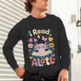 Reading Axolotl Book Lover Wildflowers Unisex Long Sleeve T-Shirt Reading Axolotl Book Lover Wildflowers Unisex Long Sleeve T-Shirt