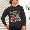 Reading Book Lover School Librarian Hooray It's Library Day Unisex Long Sleeve T-Shirt Reading Book Lover School Librarian Hooray It's Library Day Unisex Long Sleeve T-Shirt