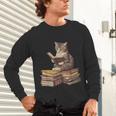 Reading Cat Book Lover Unisex Long Sleeve T-Shirt Reading Cat Book Lover Unisex Long Sleeve T-Shirt