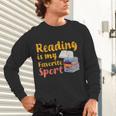 Reading Is My Favorite Sport Book Lovers Unisex Long Sleeve T-Shirt Reading Is My Favorite Sport Book Lovers Unisex Long Sleeve T-Shirt