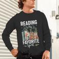 Reading Is My Favorite Sport Bookworm Unisex Long Sleeve T-Shirt