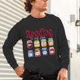 Reading Is My Jam Teacher Student Book Lovers Unisex Long Sleeve T-Shirt
