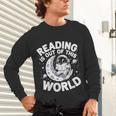 Reading Is Out Of This World Space Books Lover Unisex Long Sleeve T-Shirt