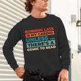 Retro Art Graphic Novels Superheroes Vintage Comic Books Unisex Long Sleeve T-Shirt