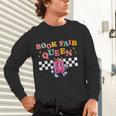 Retro Library Book Fair Queen School Reading Girls Women's Unisex Long Sleeve T-Shirt