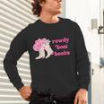 Rowdy 'Bout Books Cowboy Lovers Unisex Long Sleeve T-Shirt