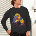 Rubber Duck Rubber Duckie Reading Book Rubber Duckling Unisex Long Sleeve T-Shirt