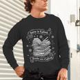 Snow Is Falling Books Are Calling Winter Reading Unisex Long Sleeve T-Shirt