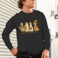 Spooky Halloween Book Lover Halloween Reading Goose Unisex Long Sleeve T-Shirt Spooky Halloween Book Lover Halloween Reading Goose Unisex Long Sleeve T-Shirt