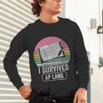I Survived AP Lang Retro Book Graphic Unisex Long Sleeve T-Shirt I Survived AP Lang Retro Book Graphic Unisex Long Sleeve T-Shirt