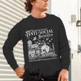 Unapologetically Anti Social Book Club Introvert Reader Unisex Long Sleeve T-Shirt Unapologetically Anti Social Book Club Introvert Reader Unisex Long Sleeve T-Shirt