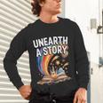 Unearth A Story Rainbow Treasure Book Unisex Long Sleeve T-Shirt Unearth A Story Rainbow Treasure Book Unisex Long Sleeve T-Shirt
