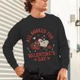 Valentines All Booked For Valentines Book Lover Girl Teacher Unisex Long Sleeve T-Shirt