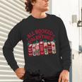 Valentines All Booked For Valentine Book Lover Teacher Unisex Long Sleeve T-Shirt