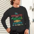 Vintage Librarian Book Reader Library Book Reading Unisex Long Sleeve T-Shirt