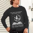 Vintage They Didn't Burn Witches They Burned Women Ban Books Unisex Long Sleeve T-Shirt