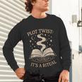 Witchy Book Club Pagan Reader Occult Fiction Coven Ritual Unisex Long Sleeve T-Shirt