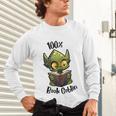 100 Book Goblin Cute Book Reader And Library Lover Unisex Long Sleeve T-Shirt 100 Book Goblin Cute Book Reader And Library Lover Unisex Long Sleeve T-Shirt