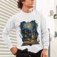 4 Books Are Portable Magic Bookish Reading Nerd Quote Unisex Long Sleeve T-Shirt