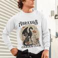 Abraxos Flower Garden Club Book Lover Fantasy Dragon Bookish Unisex Long Sleeve T-Shirt Abraxos Flower Garden Club Book Lover Fantasy Dragon Bookish Unisex Long Sleeve T-Shirt