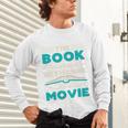 The Book Was Better Than The Movie Literary Library Bookworm Premium Tri-Blend Unisex Long Sleeve T-Shirt The Book Was Better Than The Movie Literary Library Bookworm Premium Tri-Blend Unisex Long Sleeve T-Shirt