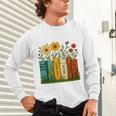 Book Flower 8647 Foxtrots Deltas Tangos Unisex Long Sleeve T-Shirt Book Flower 8647 Foxtrots Deltas Tangos Unisex Long Sleeve T-Shirt