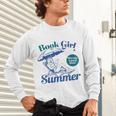 Book Girl Summer Bookish Beach Unisex Long Sleeve T-Shirt Book Girl Summer Bookish Beach Unisex Long Sleeve T-Shirt