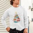 All Booked For Christmas Book Christmas Book Lover Librarian Unisex Long Sleeve T-Shirt