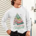 All Booked For Christmas Book Xmas Tree Lights Reading Girly Unisex Long Sleeve T-Shirt All Booked For Christmas Book Xmas Tree Lights Reading Girly Unisex Long Sleeve T-Shirt
