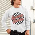 Bookish Baddie Retro Aesthetic Typography Unisex Long Sleeve T-Shirt