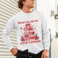 Books Are My Love Language Valentine Book Reading Teacher Unisex Long Sleeve T-Shirt Books Are My Love Language Valentine Book Reading Teacher Unisex Long Sleeve T-Shirt