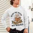 Bury Me With My Books Ghost Tee Unisex Long Sleeve T-Shirt