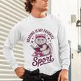Cat Reading Is My Favorite Sport Retro Book Lover Unisex Long Sleeve T-Shirt Cat Reading Is My Favorite Sport Retro Book Lover Unisex Long Sleeve T-Shirt