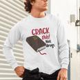 Christian Quote Holy Bible Crack This Book Not Drugs Unisex Long Sleeve T-Shirt Christian Quote Holy Bible Crack This Book Not Drugs Unisex Long Sleeve T-Shirt