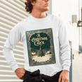 A Christmas Carol Book Cover By Charles Dickens Unisex Long Sleeve T-Shirt A Christmas Carol Book Cover By Charles Dickens Unisex Long Sleeve T-Shirt