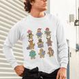 Christmas Library Gingerbread Man Books Lover Bookworm Unisex Long Sleeve T-Shirt Christmas Library Gingerbread Man Books Lover Bookworm Unisex Long Sleeve T-Shirt